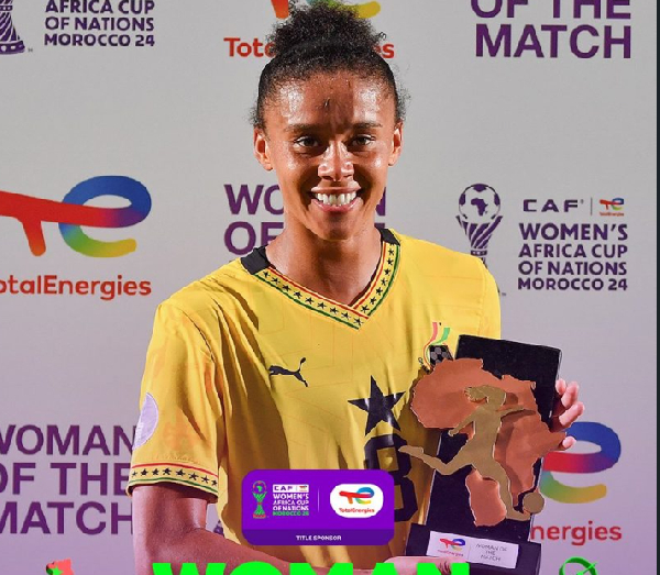 Ghana forward Chantelle Boye-Hlorkah named MVP after big win against Tanzania