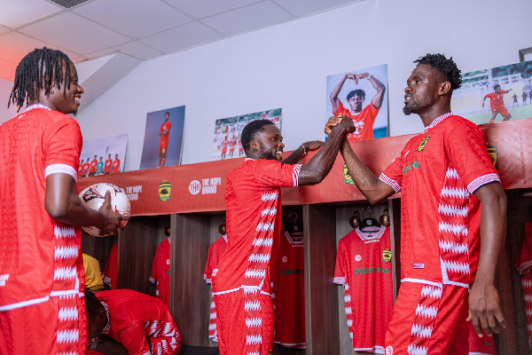 Asante Kotoko unveil new jersey for 2025/2026 season