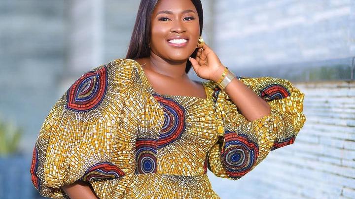 Stunning Short Ankara Gown Inspired By Fella Makafui