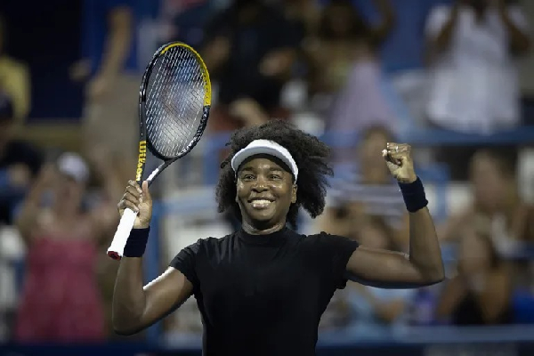 45-year-old Venus Williams becomes second-oldest to win WTA singles match