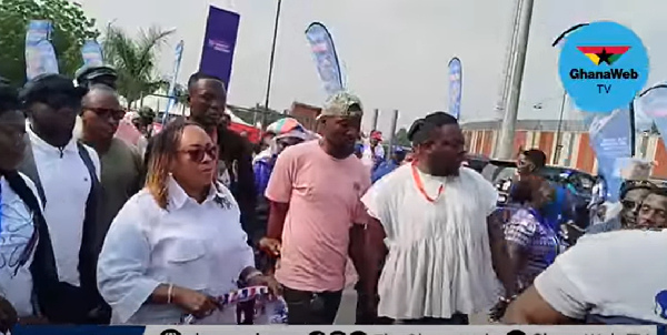Watch Hawa Koomson’s first public appearance since Ablekuma North assault