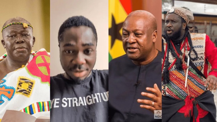 Young Don apologises to Otumfour, President Mahama, Ajagurajah & others