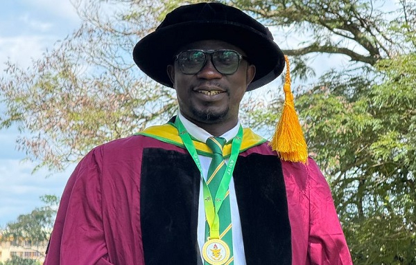 Ashaiman MP Ernest Norgbey earns PhD from KNUST