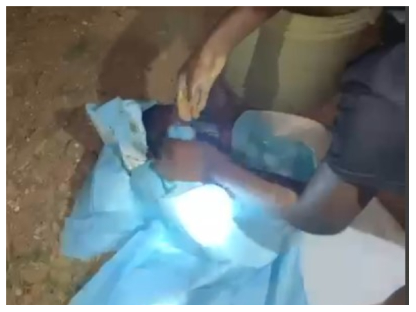 Newborn rescued from public latrine in Obuasi by Fire Service