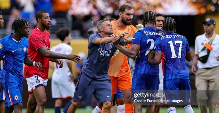PSG Head Coach Luis Enrique faces ban after attacking Joao Pedro