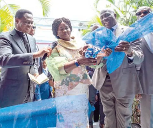 Veep Inaugurates Entrance Health Sciences Varsity