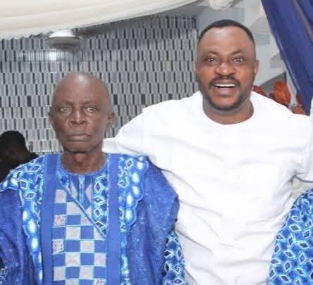 Nollywood actor Odunlade Adekola loses dad, Pastor N.A. Adekola. Credit: Instagram | odunomoadekola