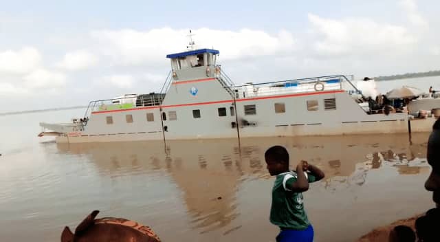 River Oti ferry back in operation after repairs  