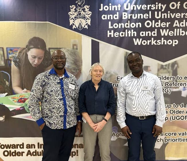 Ghana’s Older Adults Reference Group heads to Brunel University for a landmark seminar