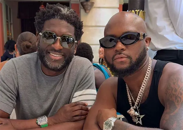 King Promise, Kevin Okyere Link Up In Paris