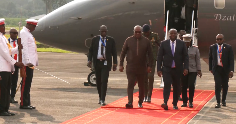 Mahama in Equatorial Guinea for AU mid-year coordination meeting
