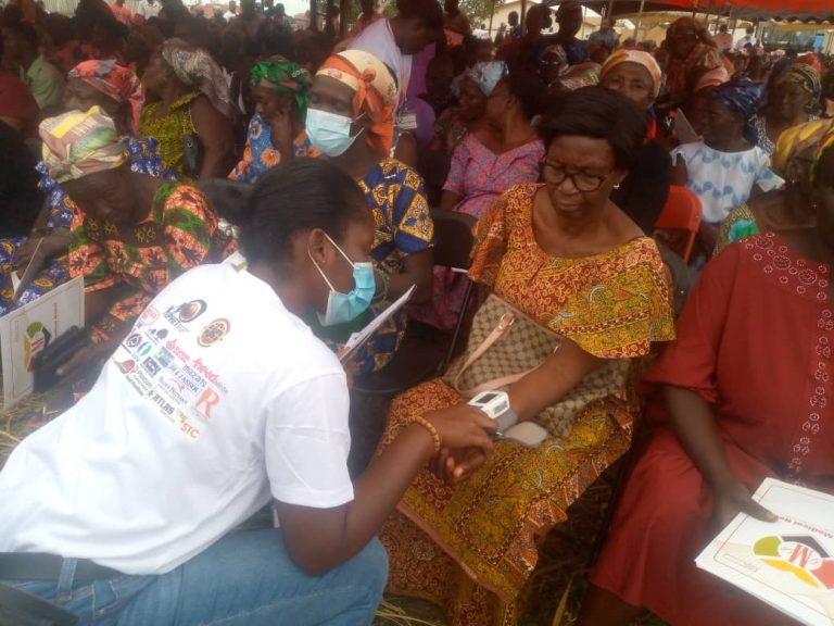 Ghana Medical Relief exceeds target, screens over 10,000 residents in Berekum for various health conditions 