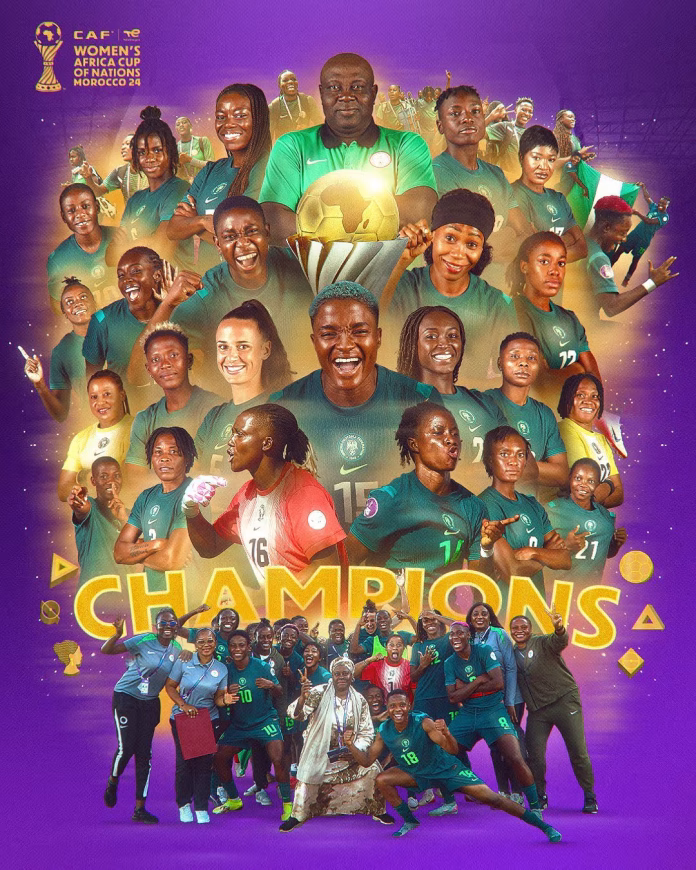 Super Falcons Claim Historic WAFCON Title With Dramatic Comeback