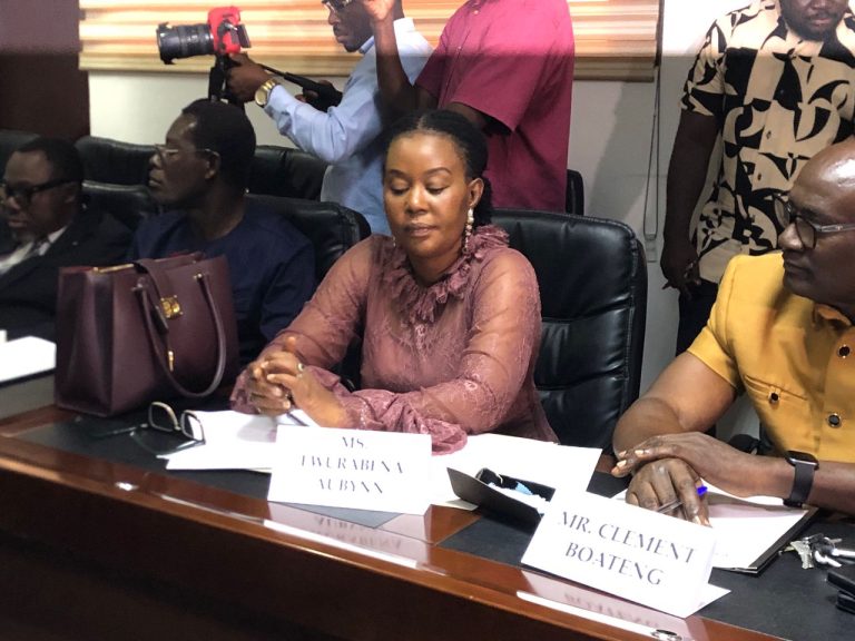 Ewurabena Aubynn sworn in as member of Ghana Shippers’ Authority Board