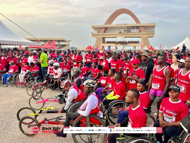 2025 Absa Black Star Marathon underway at Independence Square
