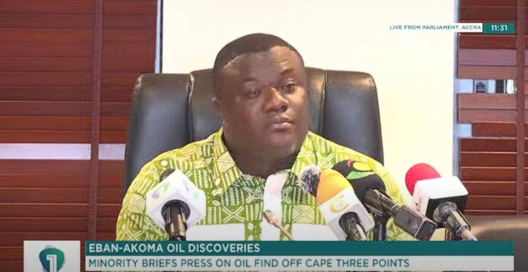 New Oil discoveries happened under Akufo-Addo, not Mahama – Minority