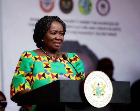 Vice President Opoku-Agyemang urges Africans to reclaim their history at 2025 PANAFEST celebrations