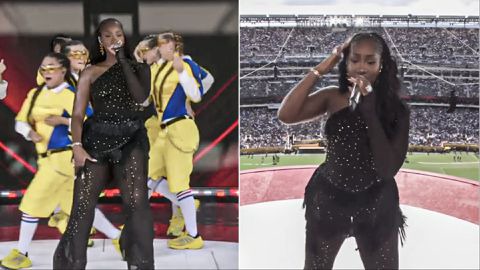 Nigerian Afrobeats star Tems makes history in front of President Trump
