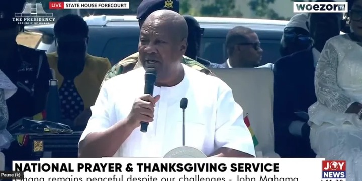 Public office not for personal gain, hold us accountable – Mahama to Ghanaians
