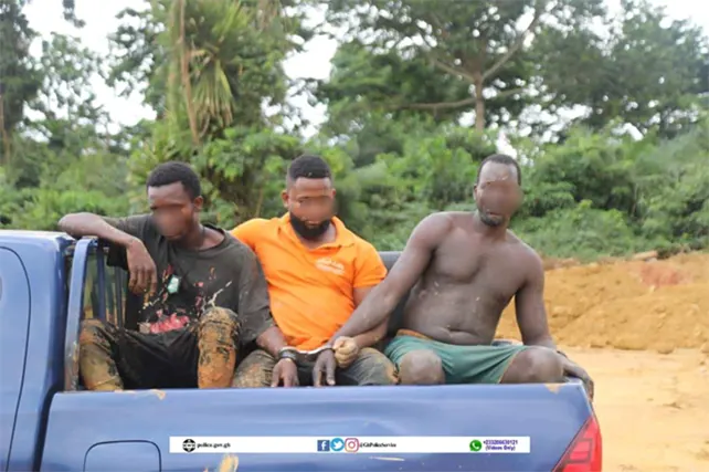 Machete-Wielding Galamsey Suspects Clash With Police