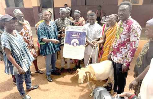 ghana news Seidu Agongo renovates Sawaliga Basic School block