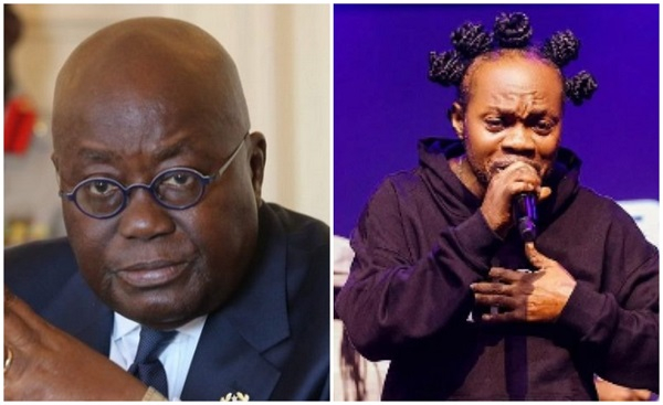 Watch as Akufo-Addo tears up while paying tribute to the late Daddy Lumba
