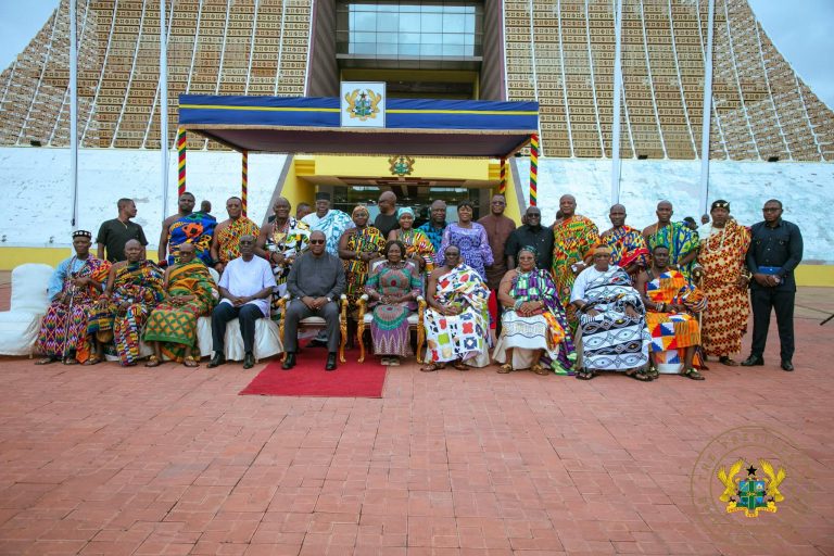 President hosts Volta Regional House of Chiefs