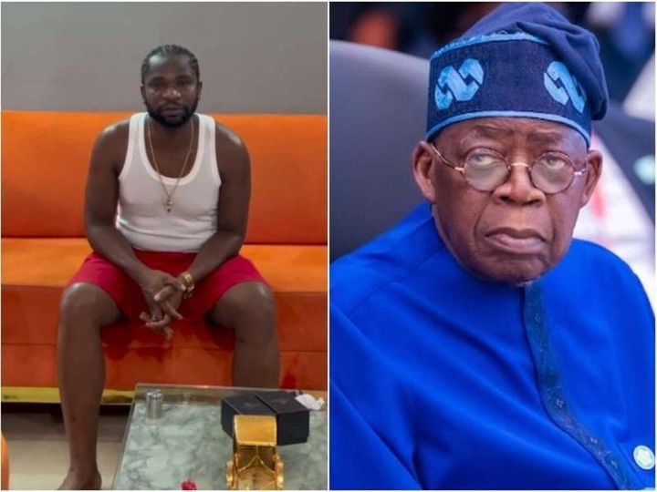 ‘Na only people you gave work love you,’ Speed Darlington tells Tinubu