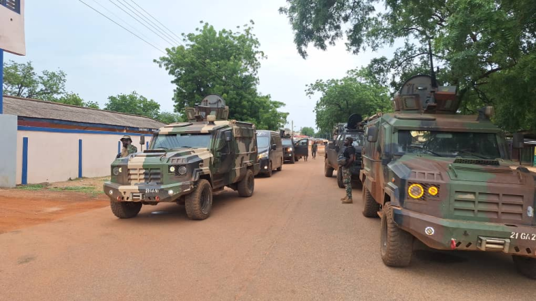 GFA conducts cordon and search operation in Bawku