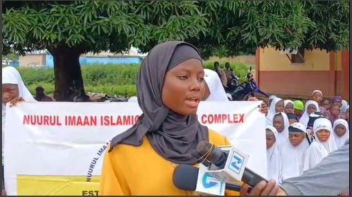 Pupils in Bimbilla lead peace walk against rising drug abuse