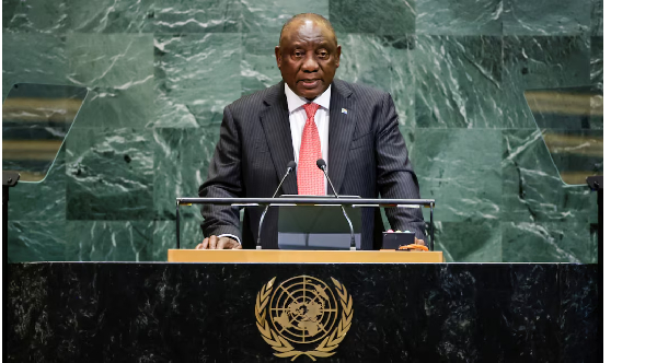 South Africa’s president says trade is being used as a ‘weapon’