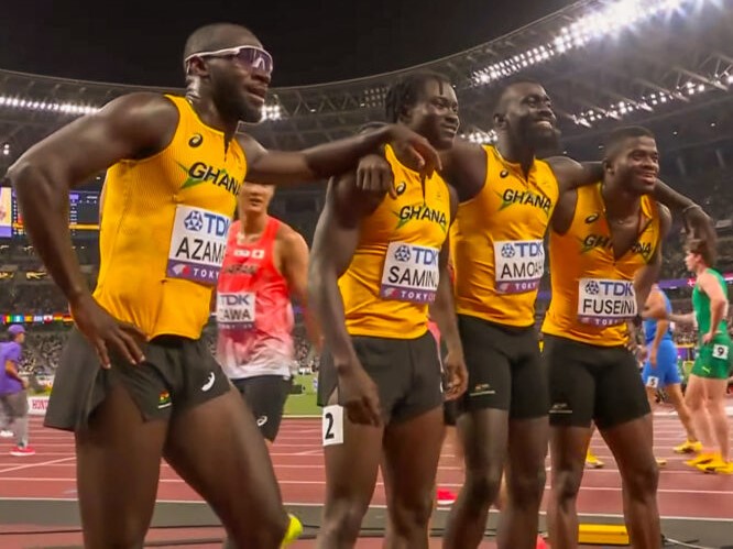Ghana relay team shines in men 4x400m at World Athletics Championships 2025