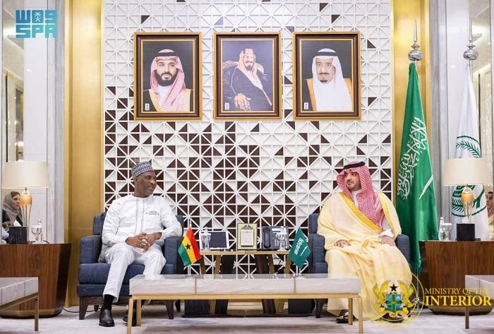 Ghana and Saudi Arabia strengthen security ties