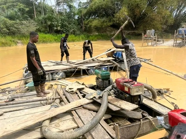 Seized galamsey water pumps repurposed for farmers – Lands ministry