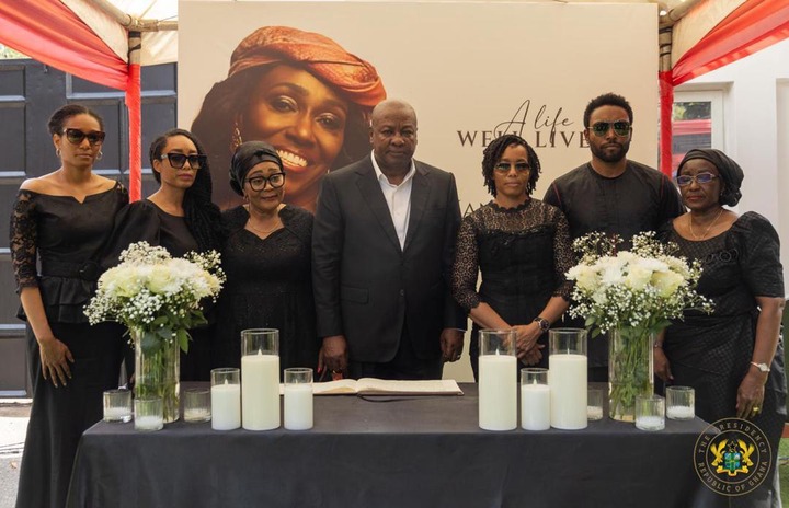 Mahama announces state burial for Nana Konadu Agyeman-Rawlings [Photos]