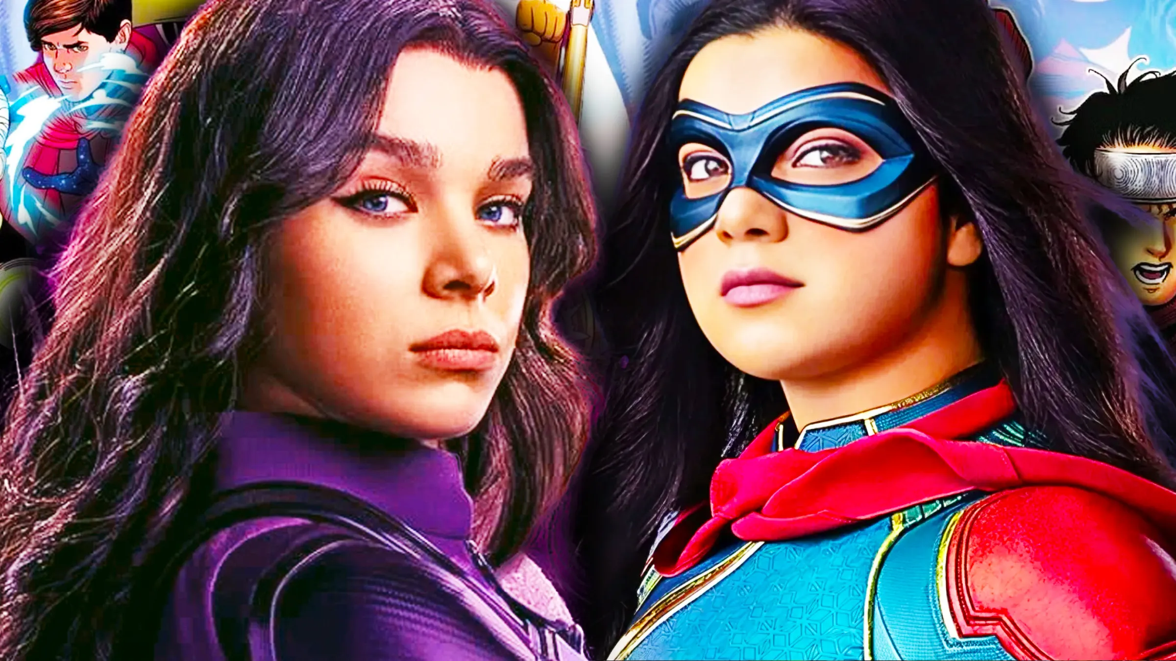 Kate Bishop and Kamala Khan in the MCU with the Young Avengers in Marvel Comics