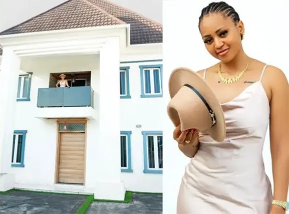 Regina Daniels Flaunts New House Amid Marriage Crisis