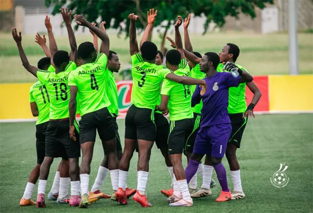 Ashanti Region Progresses To Semi-final In MTN Elite U19 Championship