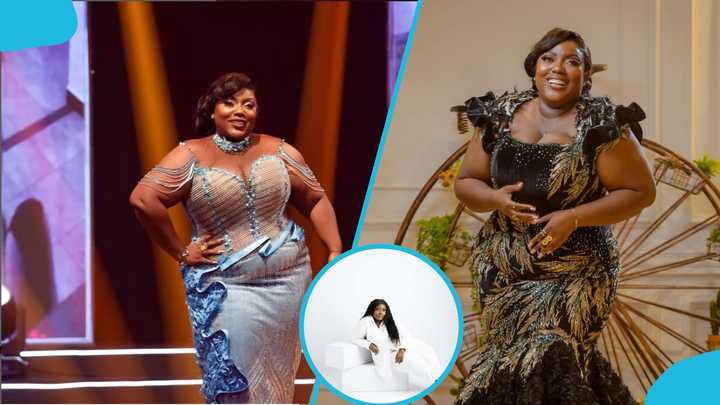 AJ Sarpong Turns 34, Impresses Fans With Her New Figure in a Stylish Two-Piece White Ensemble