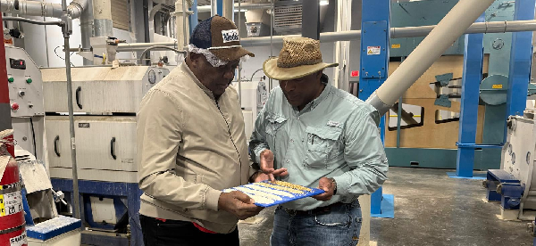 Ghana’s Ambassador visits black-owned rice mill in Arkansas to strengthen US-Ghana agribusiness ties