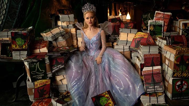 Glinda looking sad in Wicked For Good