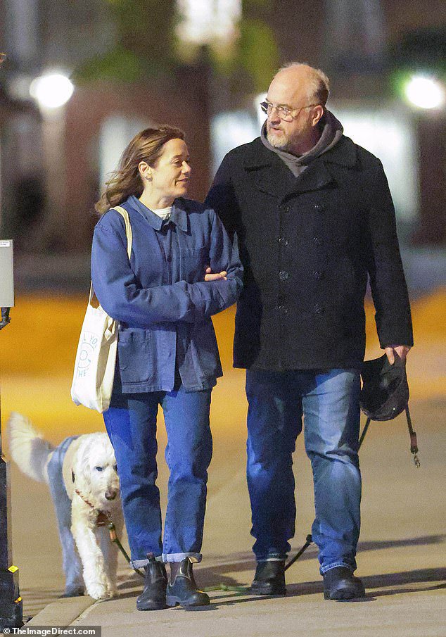 C.K. was previously married to Alix Bailey from 1995 to 2008 as they share two children together