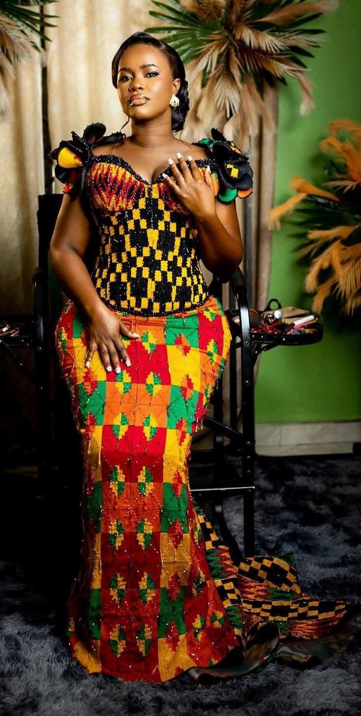 Ghanaian Kente-Inspired Bridal Outfits Gain Global Spotlight