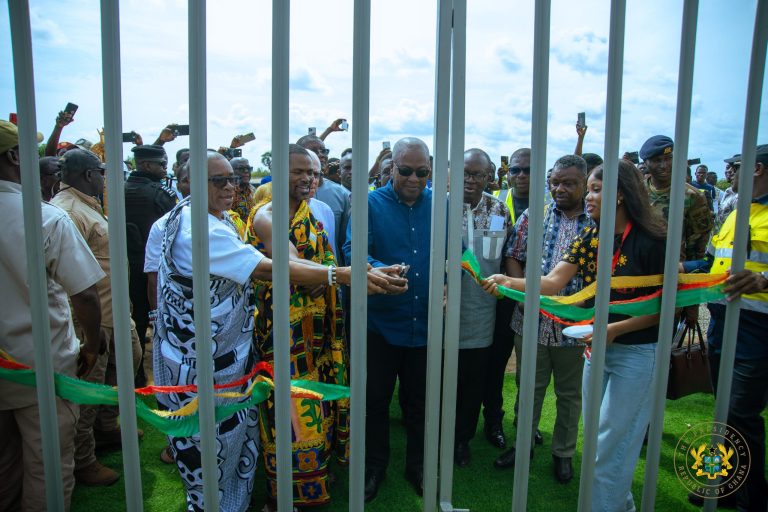 Mahama breaks ground for construction of Norbert Anku Solar Park