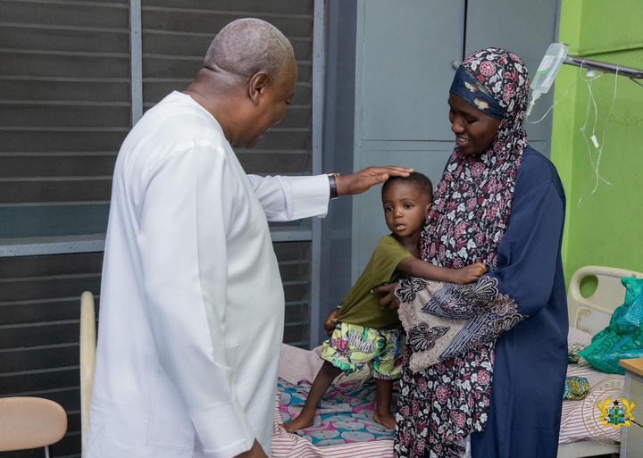 Ghanaians React as President Mahama Prays for Child on His Birthday