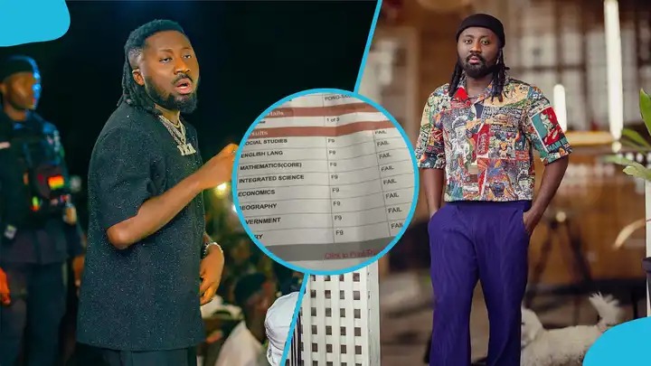 Rapper Amerado Speaks on WASSCE Student Who Scored All F9s