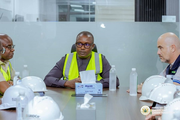 Energy Minister inspects AKSA Ahwomaso Power Plant as GRIDCo completes tie-in