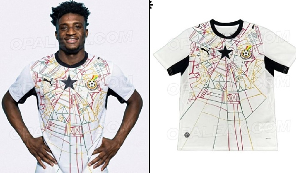 See photo of leaked Black Stars jersey for 2026 World Cup