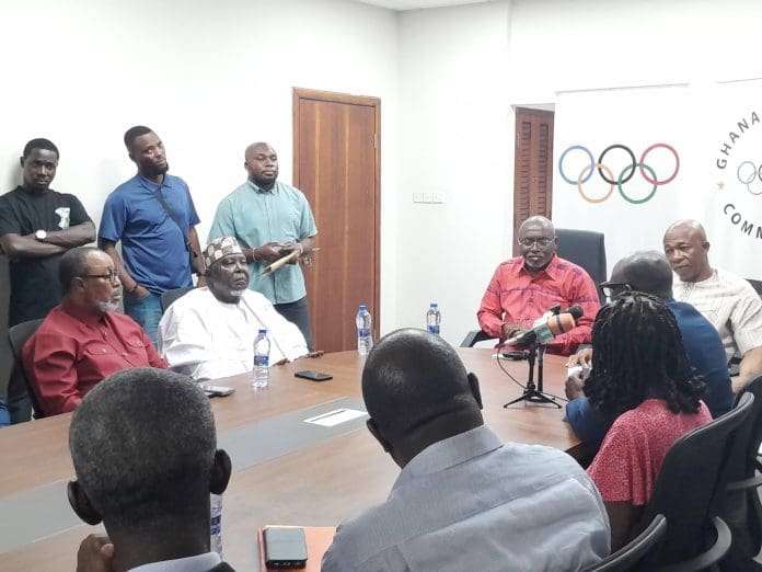 CAA President Meets Ghana Olympic Committee Before May Athletics Championship