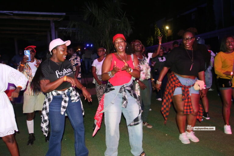 Joy FM’s 90’s Jam is underway at Pleasant Gardens with massive crowds and retro vibes
